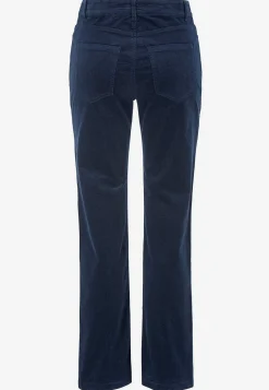 Clearance Stretchig manchesterbyxa med raka ben Byxor|Plus Size