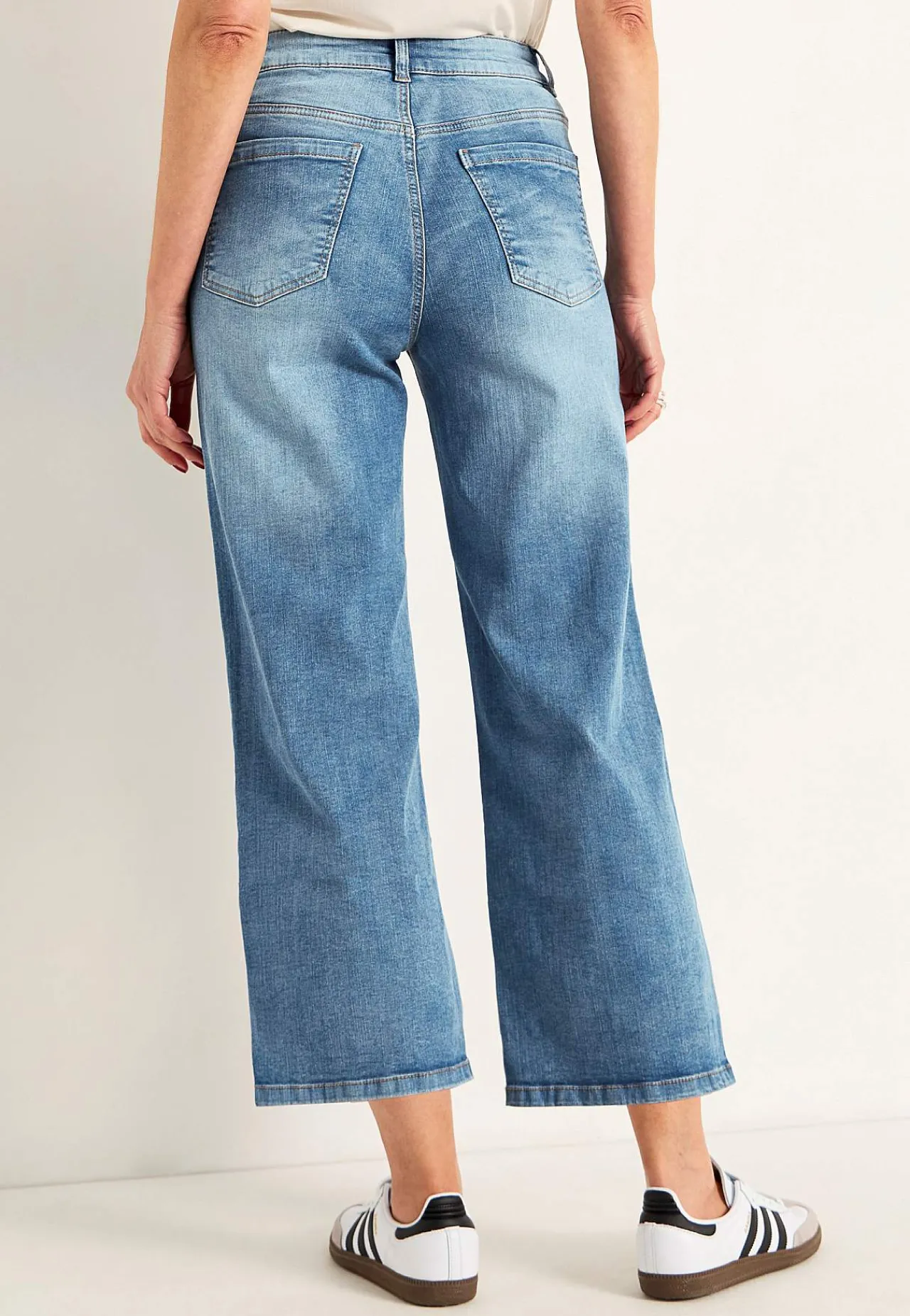 Outlet Stretchiga ankeljeans Byxor|Jeans