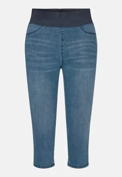 Discount Stretchiga caprijeggings Byxor|Jeans