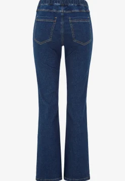 Stretchiga jeggings med bootcut Byxor|Jeans