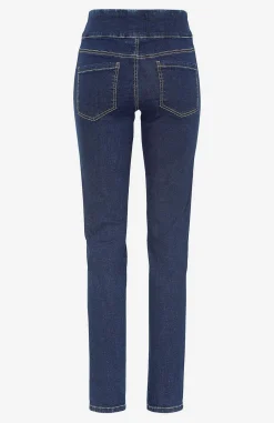 Stretchiga jeggings med hög resårmidja Elin Byxor|Jeans