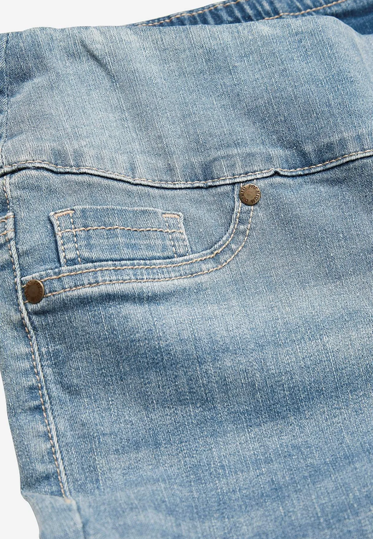 Outlet Stretchiga jeggings med hög resårmidja Elin Byxor|Jeans