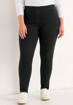 New Stretchiga leggings Byxor|Plus Size