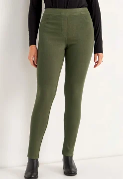 Discount Stretchiga leggings Byxor|Plus Size