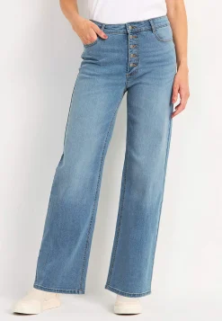 Online Stretchjeans med hög midja Byxor|Jeans