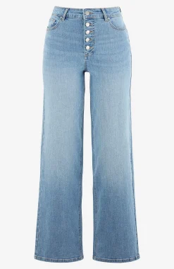 Online Stretchjeans med hög midja Byxor|Jeans