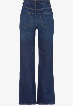 New Stretchjeans med hög midja Byxor|Jeans