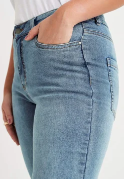 Online Stretchjeans med rakt ben - tre längder Linnea Jeans|Jeansplagg