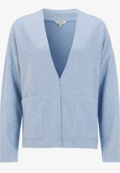 New Supermjuk cardigan med fickor Beata Tröjor & Cardigans|Stickat