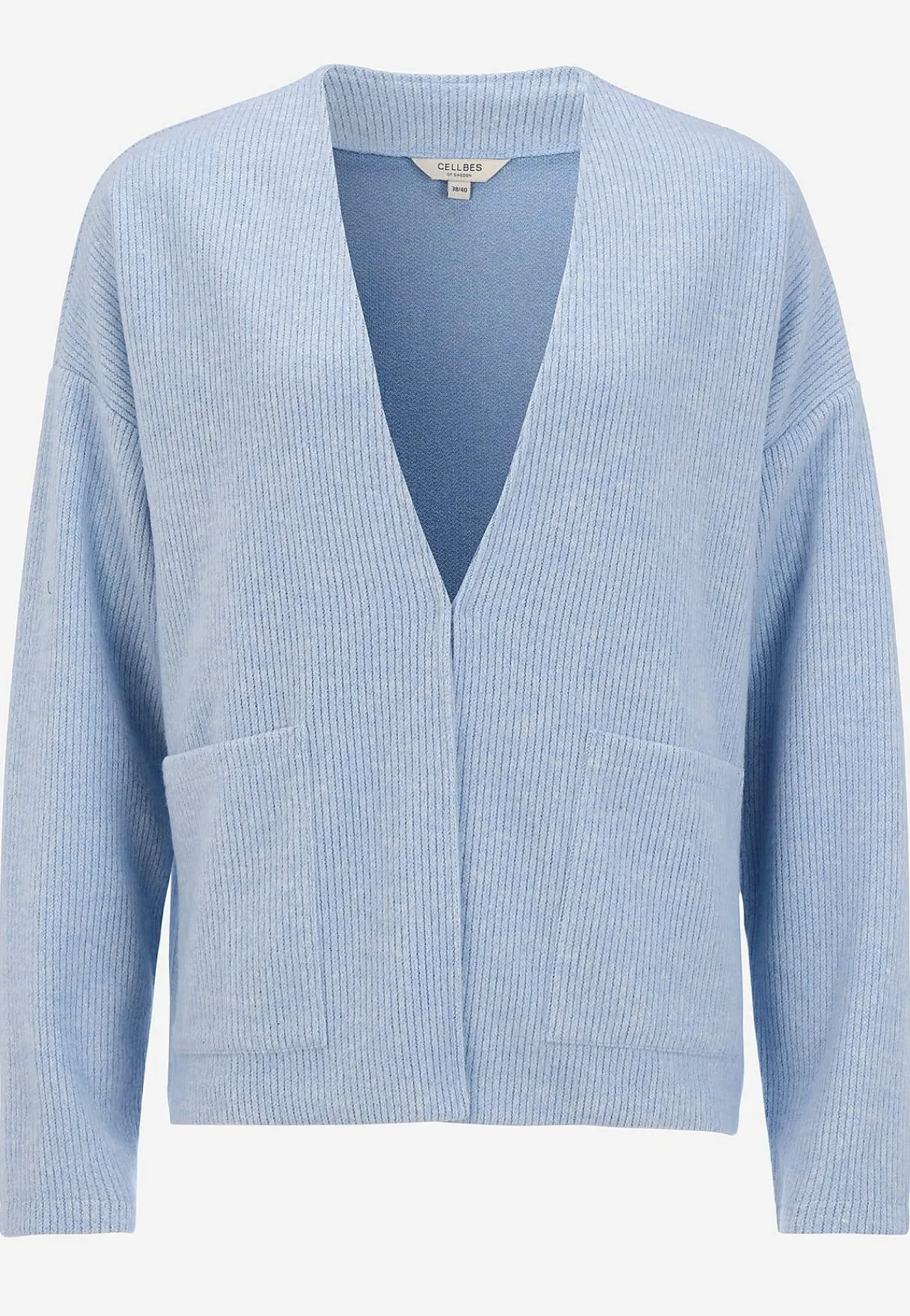 New Supermjuk cardigan med fickor Beata Tröjor & Cardigans|Stickat