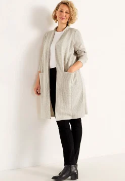 Supermjuk cardigan med fickor Beata Tröjor & Cardigans|Stickat