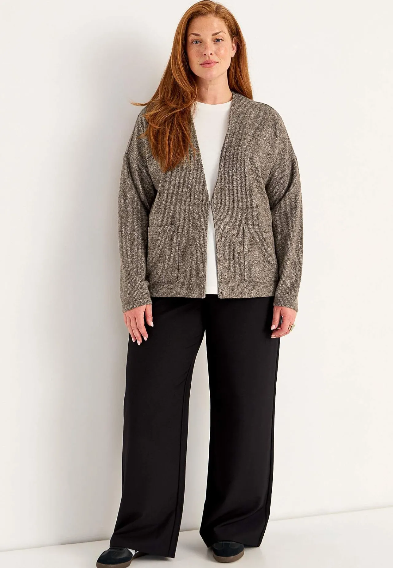 Online Supermjuk cardigan med fickor Beata Tröjor & Cardigans|Stickat