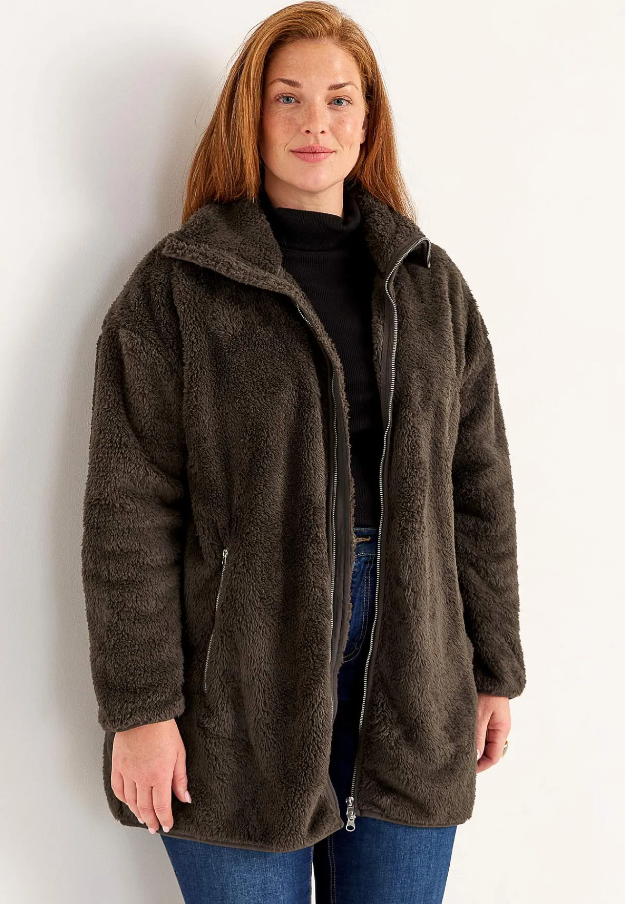 Sale Supermjuk fleecejacka Jackor & Kappor|Fritidskläder