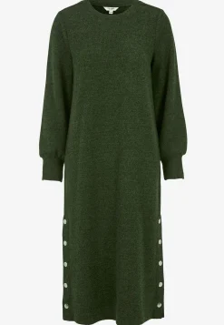 Supermjuk klänning med knappar Beata Klänningar & Kjolar|Plus Size