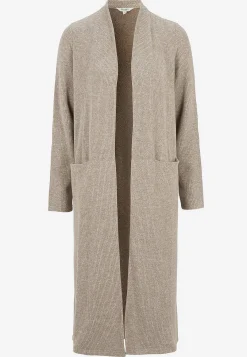 Clearance Supermjuk, lång cardigan med fickor Beata Tröjor & Cardigans|Stickat