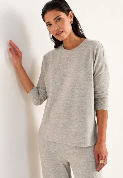 Sale Supermjuk, långärmad trikåtopp Toppar & T-Shirts|Matchande Set