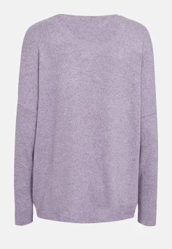 Outlet Supermjuk, melerad trikåtopp Tröjor & Cardigans|Toppar & T-Shirts