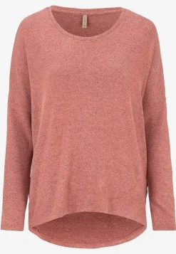 Outlet Supermjuk, melerad trikåtopp Tröjor & Cardigans|Toppar & T-Shirts