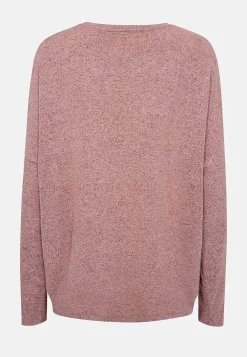 Outlet Supermjuk, melerad trikåtopp Tröjor & Cardigans|Toppar & T-Shirts