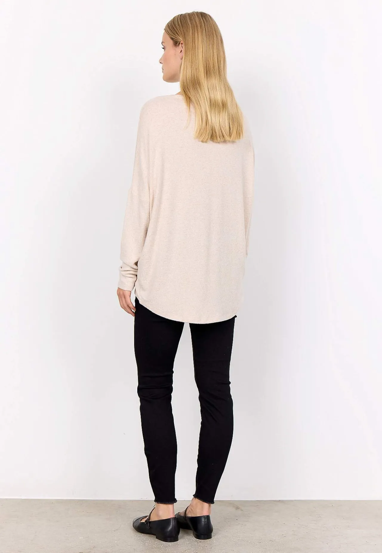 Best Supermjuk, melerad trikåtopp Tröjor & Cardigans|Toppar & T-Shirts