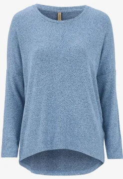 Best Supermjuk, melerad trikåtopp Tröjor & Cardigans|Toppar & T-Shirts