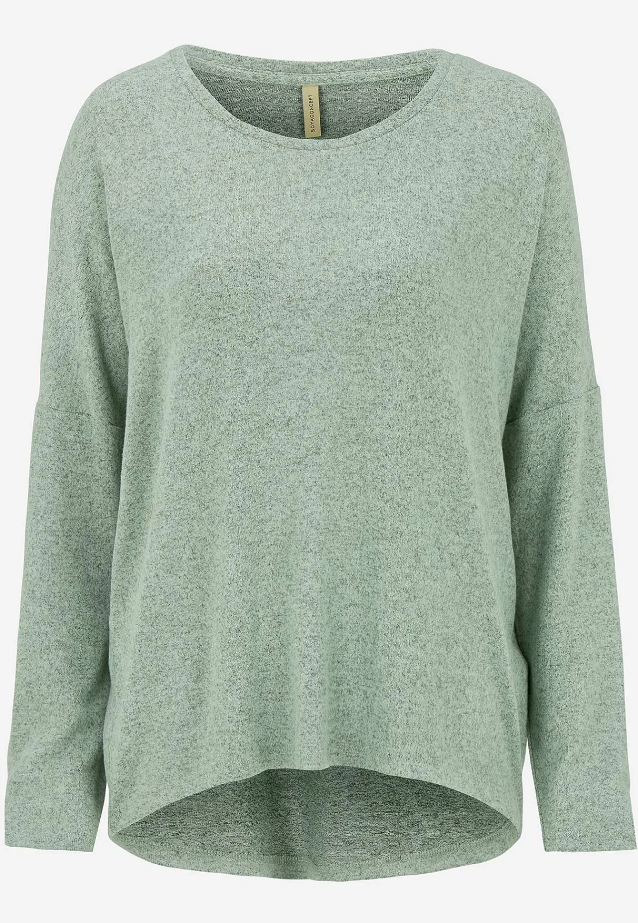 Best Supermjuk, melerad trikåtopp Tröjor & Cardigans|Toppar & T-Shirts