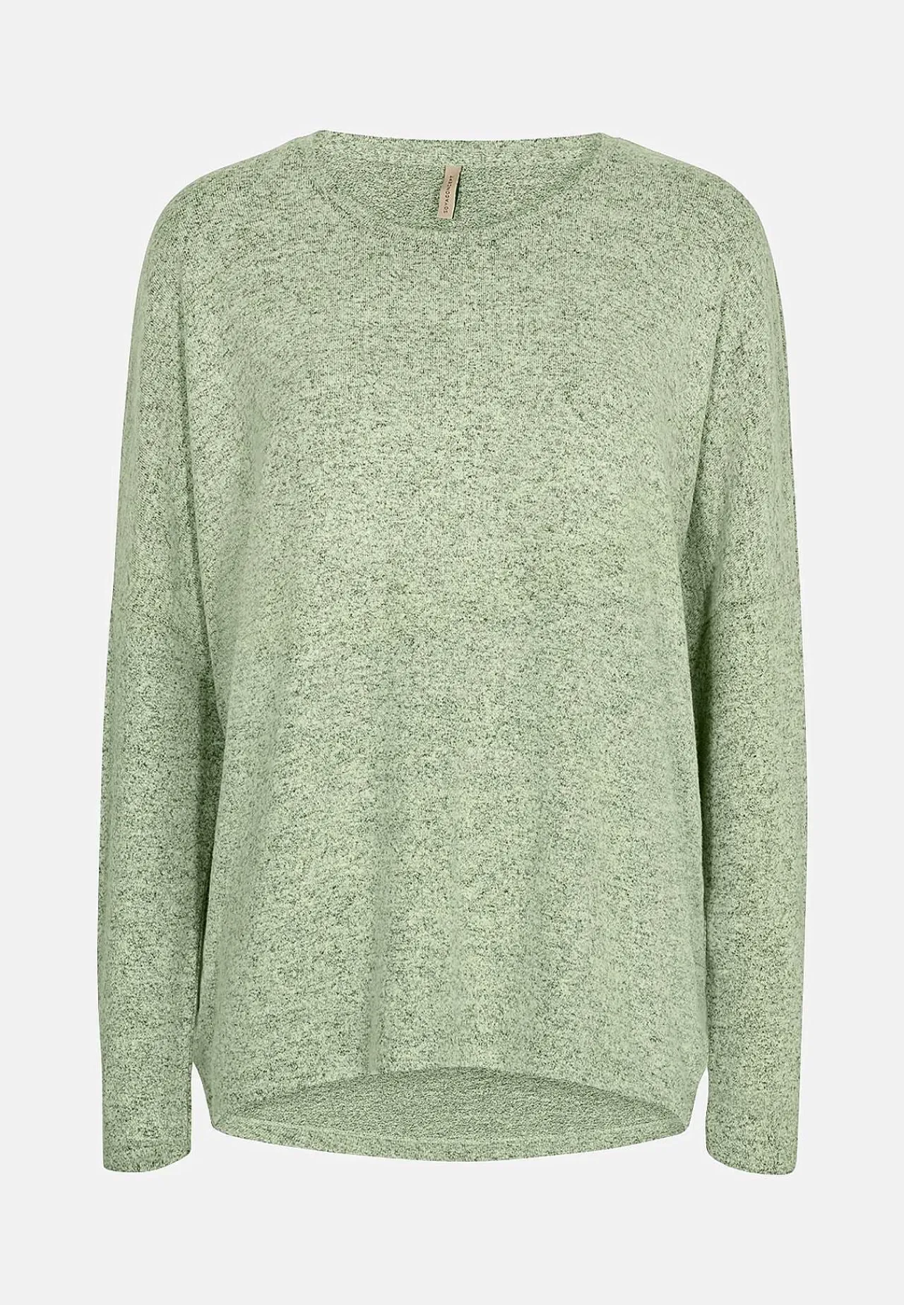 Best Supermjuk, melerad trikåtopp Tröjor & Cardigans|Toppar & T-Shirts
