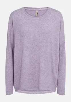 Best Supermjuk, melerad trikåtopp Tröjor & Cardigans|Toppar & T-Shirts