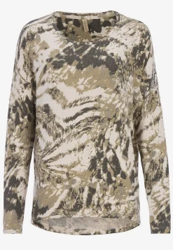 Discount Supermjuk, mönstrad trikåtopp Toppar & T-Shirts
