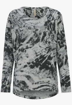 New Supermjuk, mönstrad trikåtopp Toppar & T-Shirts