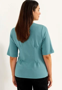 Hot Supermjuk trikåtopp Toppar & T-Shirts|Plus Size