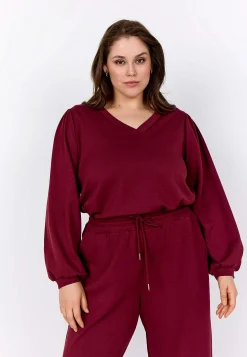 Outlet Supermjuk trikåtopp Tröjor & Cardigans|Plus Size