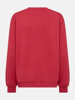 Outlet Supermjuk trikåtopp med strass Tröjor & Cardigans|Toppar & T-Shirts
