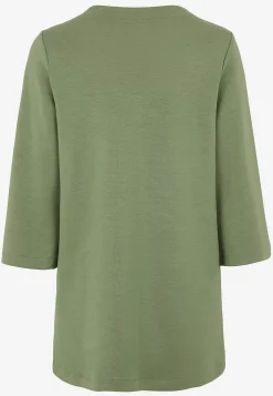 Outlet Supermjuk trikåtunika med fickor Tunikor|Plus Size