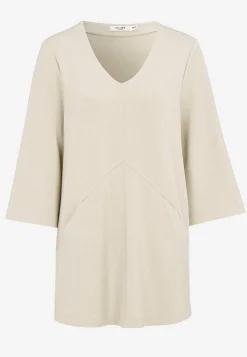 Clearance Supermjuk trikåtunika med fickor Tunikor|Plus Size