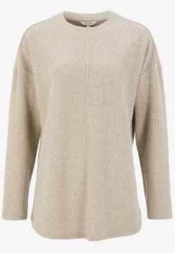 Clearance Supermjuk tröja med dekorativ mittsöm Beata Tröjor & Cardigans|Stickat