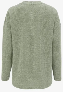 Best Supermjuk tröja med dekorativ mittsöm Beata Tröjor & Cardigans|Stickat
