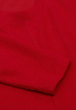 Clearance Supermjuk tröja med dekorativ mittsöm Beata Tröjor & Cardigans|Stickat