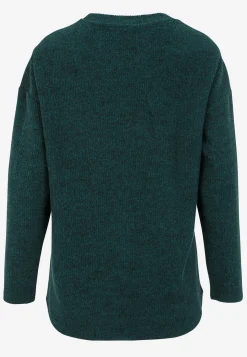 Clearance Supermjuk tröja med dekorativ mittsöm Beata Tröjor & Cardigans|Stickat