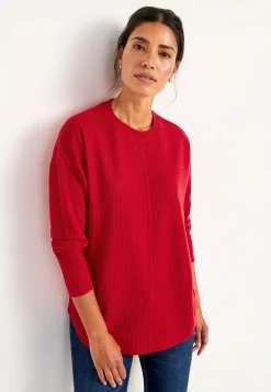 Sale Supermjuk tröja med dekorativ mittsöm Beata Tröjor & Cardigans|Stickat