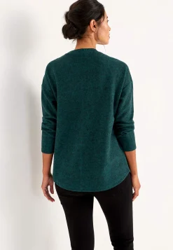 Sale Supermjuk tröja med dekorativ mittsöm Beata Tröjor & Cardigans|Stickat