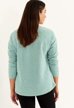 Sale Supermjuk tröja med dekorativ mittsöm Beata Tröjor & Cardigans|Stickat