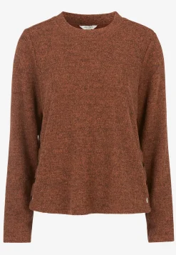 Supermjuk tröja med knappar Tröjor & Cardigans|Stickat