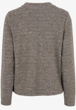 Online Supermjuk tröja med knappar Tröjor & Cardigans|Stickat