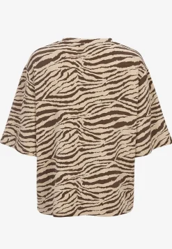Sale Supermjuk t-shirt med zebramönster Toppar & T-Shirts