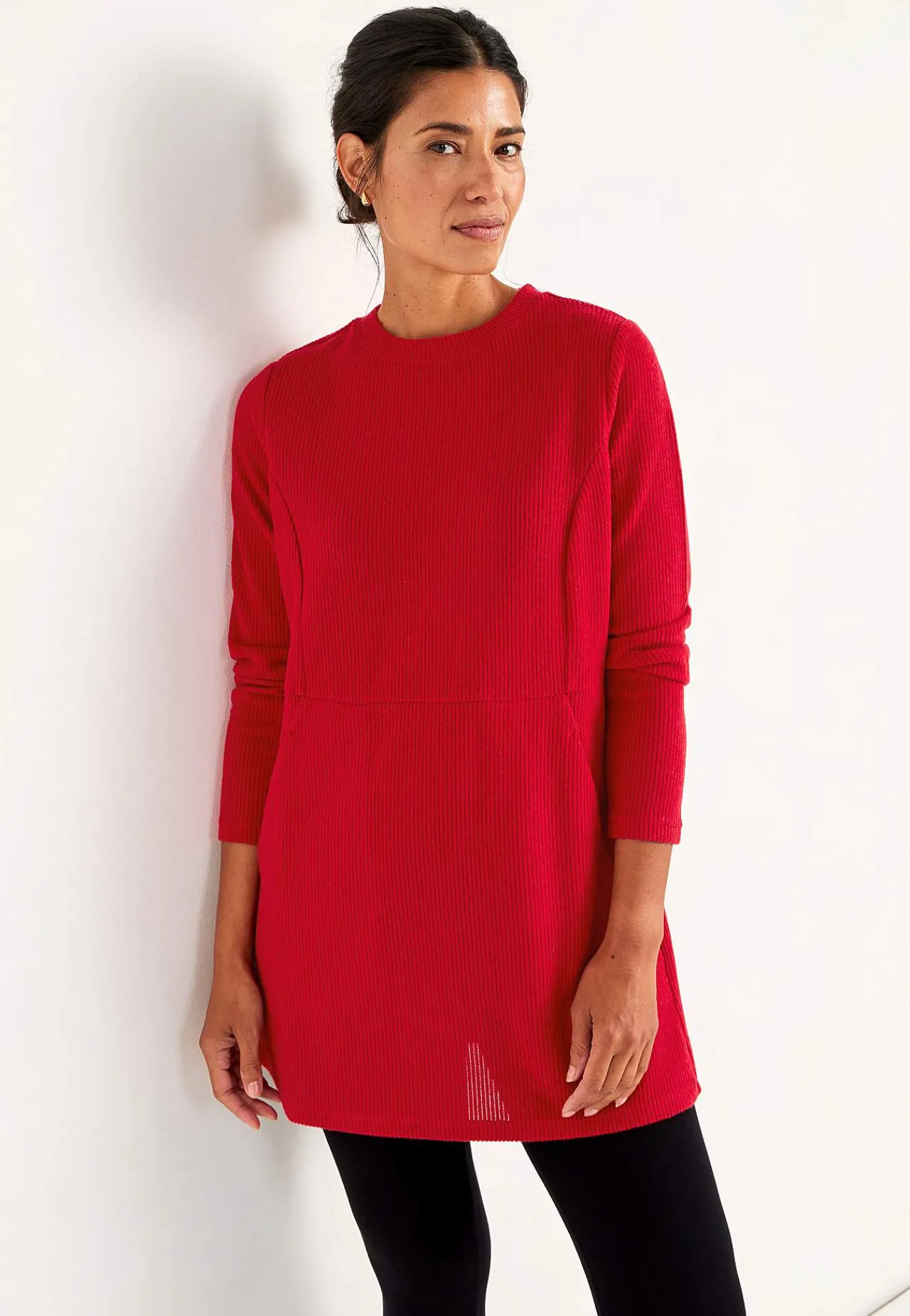 Clearance Supermjuk tunika med fickor Beata Stickat|Tunikor