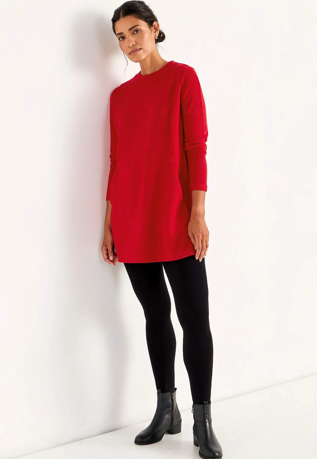Clearance Supermjuk tunika med fickor Beata Stickat|Tunikor