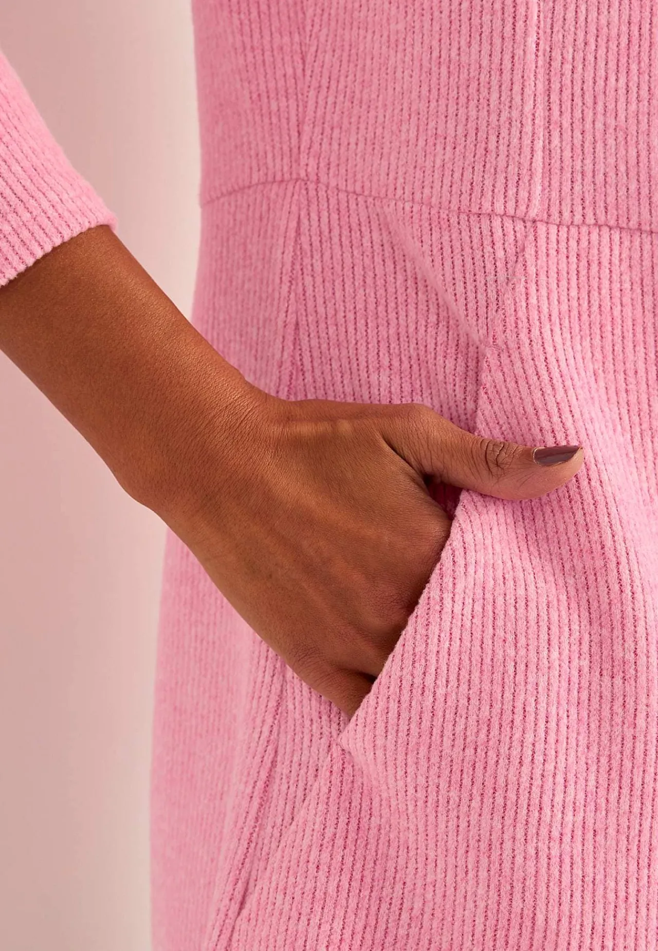 Clearance Supermjuk tunika med fickor Beata Stickat|Tunikor