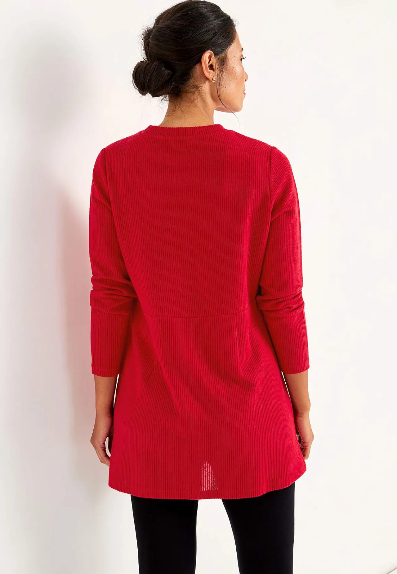 Clearance Supermjuk tunika med fickor Beata Stickat|Tunikor