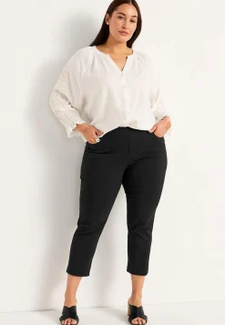 Best Superskön capribyxa Byxor|Plus Size